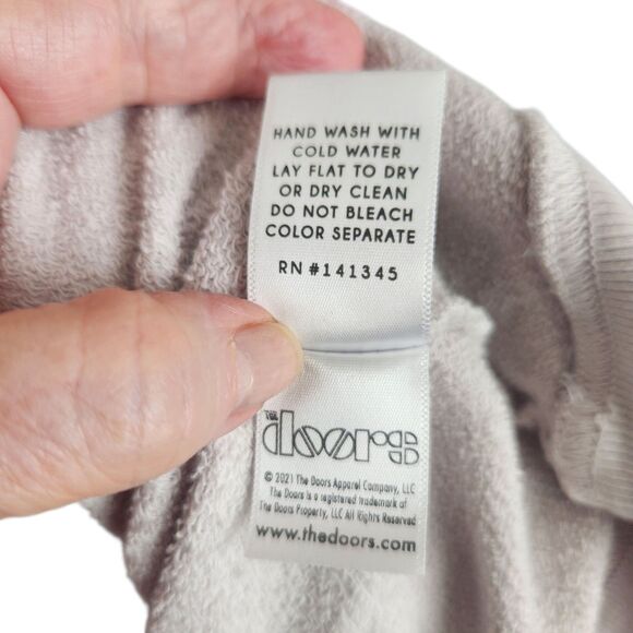 Free People X Daydreamer Graphic Sweatshirt-Doors-Oversized-Y2K Revival-Rocker-L - Picture 12 of 12